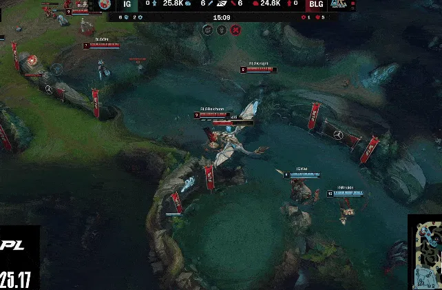 Wei蝎子用命抢下小龙，随后Rookie再收下一个人头