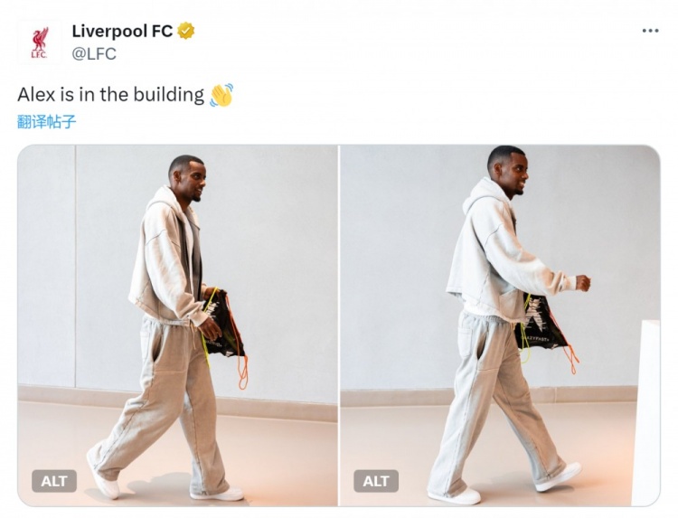 开云app-利物浦官宣伊萨克加盟，1.44亿欧元新援亮相社媒